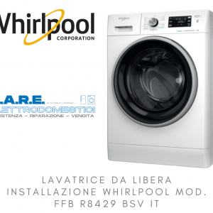 Lavatrice da libera installazione Whirlpool mod. FFB R8429 BSV IT